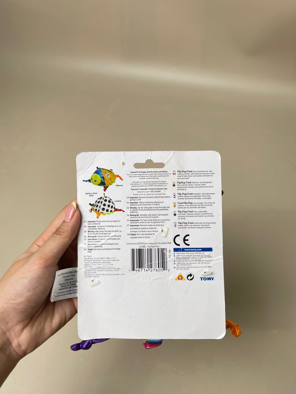 Set đồ chơi gặm nướt Bunny itzy bitzy và đồ chơi Lamaze hình rùa xanh (new 100%) - Ảnh 8