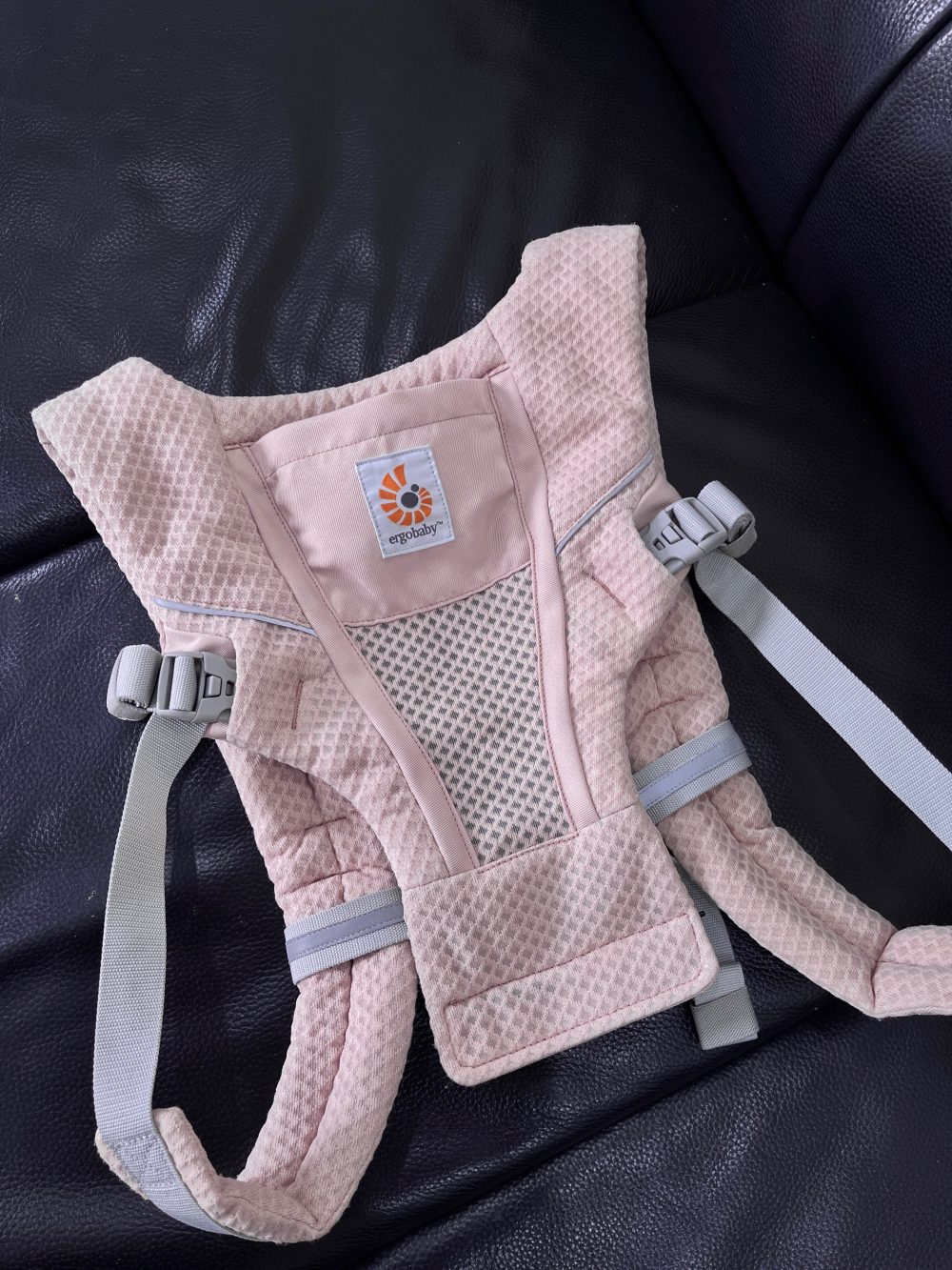 Địu Ergobaby Alta Hip Seat, Pink Quartz (4→48m, tối đa 20kg) - Ảnh 7