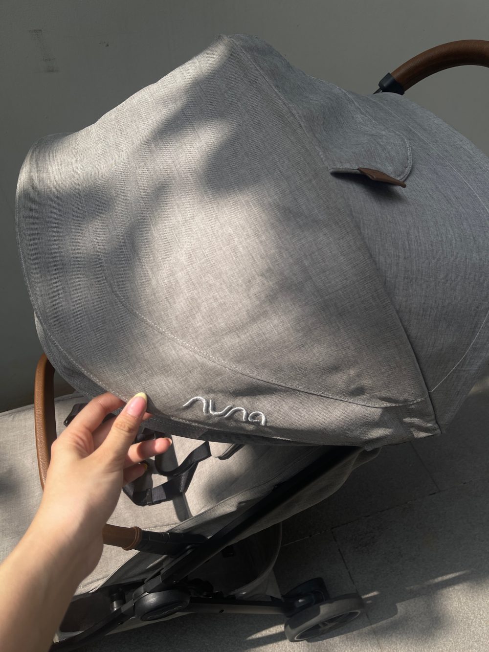 Xe đẩy Nuna trvl màu xám khung đen (size: 0m->22kg) - Ảnh 32