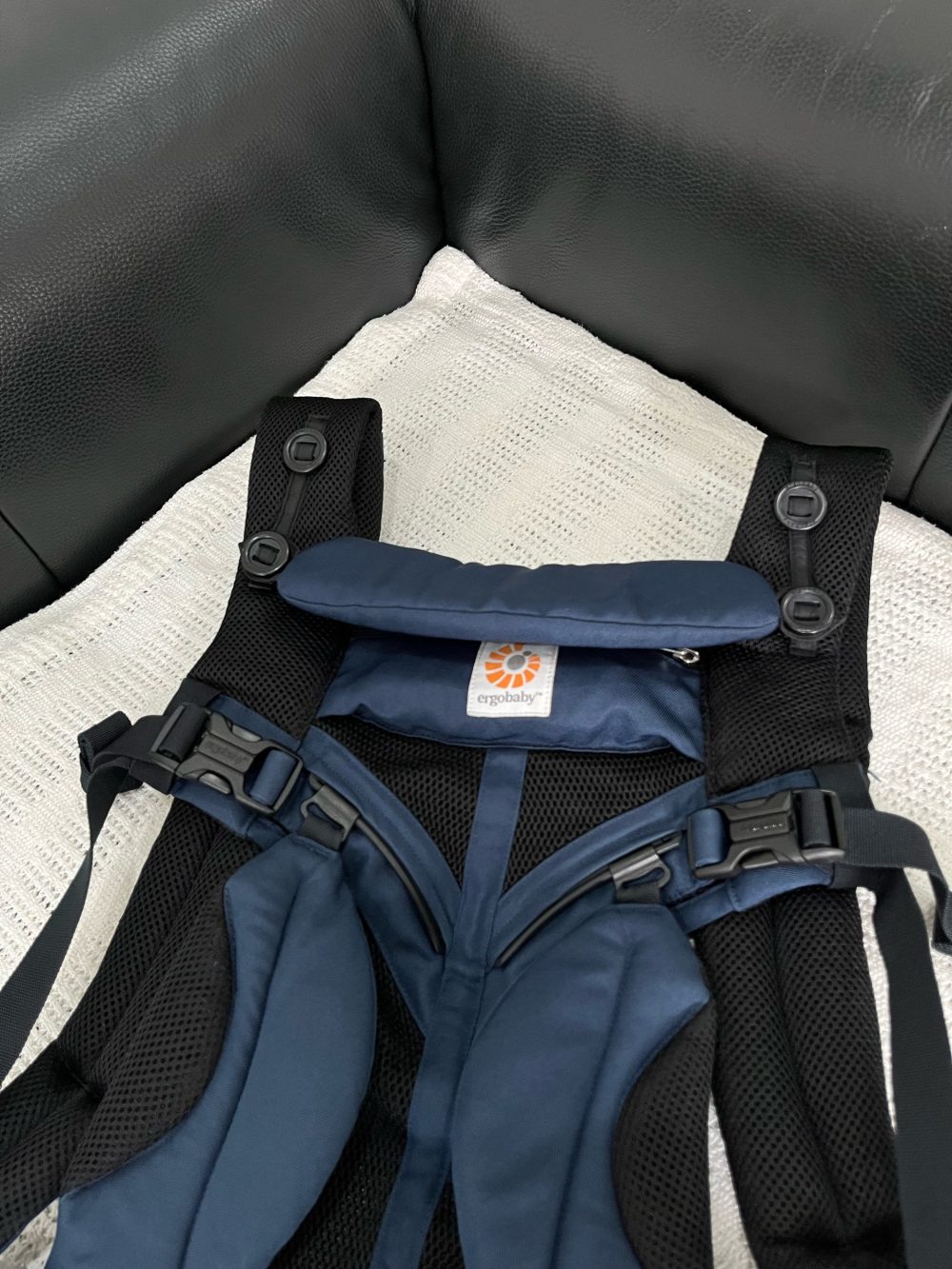Địu Ergobaby Omni 360 Cool Air Mesh, Midnight Blue ( size: 3kg2->20kg~ 0->48m) - Ảnh 7