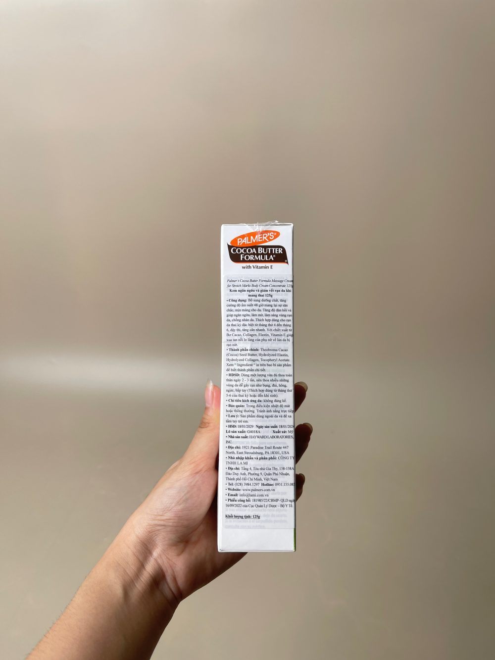 Kem massage Palmer's Cocoa Butter Formula giúp ngăn ngừa và giảm vết rạn da cho bà bầu (Hsd: 18/01/2029) - Ảnh 5
