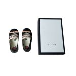 Giày búp bê Gucci da bóng màu đen - auth (fullbox) - size 21 (lòng chân 13-13.5cm)