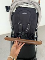 Xe đẩy Nuna triv màu xám be khung đen ( size: 0->22kg, full box) kèm cúp holder và adapter - Ảnh 14