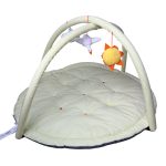 Thảm chơi Ikea Leka màu xanh