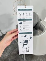 Ghế ăn dặm Cybex lemo 3in1 màu Suede Grey - BH 9/2/2029 - full box - Ảnh 6