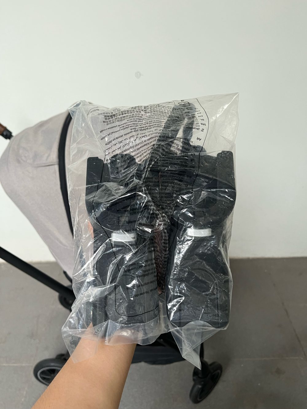 Xe đẩy Nuna triv màu xám be khung đen ( size: 0->22kg, full box) kèm cúp holder và adapter - Ảnh 27
