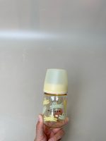 Set 2 bình sữa moyuum hoạ tiết mèo, trái tim 160ml ( size: 1/2) - Ảnh 9
