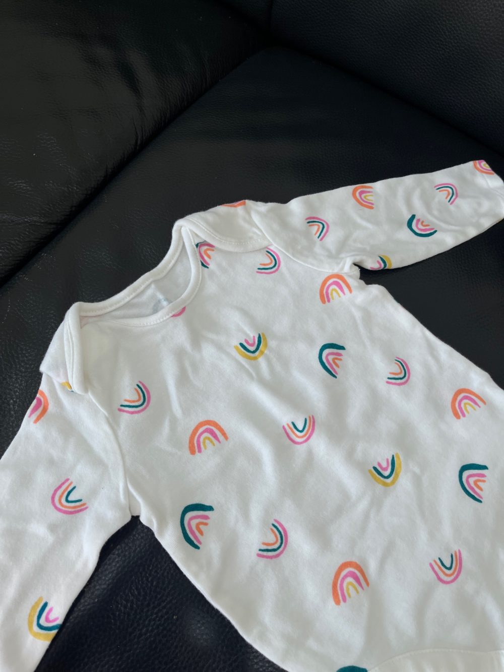 Set 3 bộ bodysuit Mothercare màu hồng, màu trắng (9m-12m) - Ảnh 5