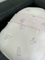Gối chống trào ngược cho bé Dono & Dono hoạ tiết thỏ hồng 80x65cm ( size:0m+) - Ảnh 10
