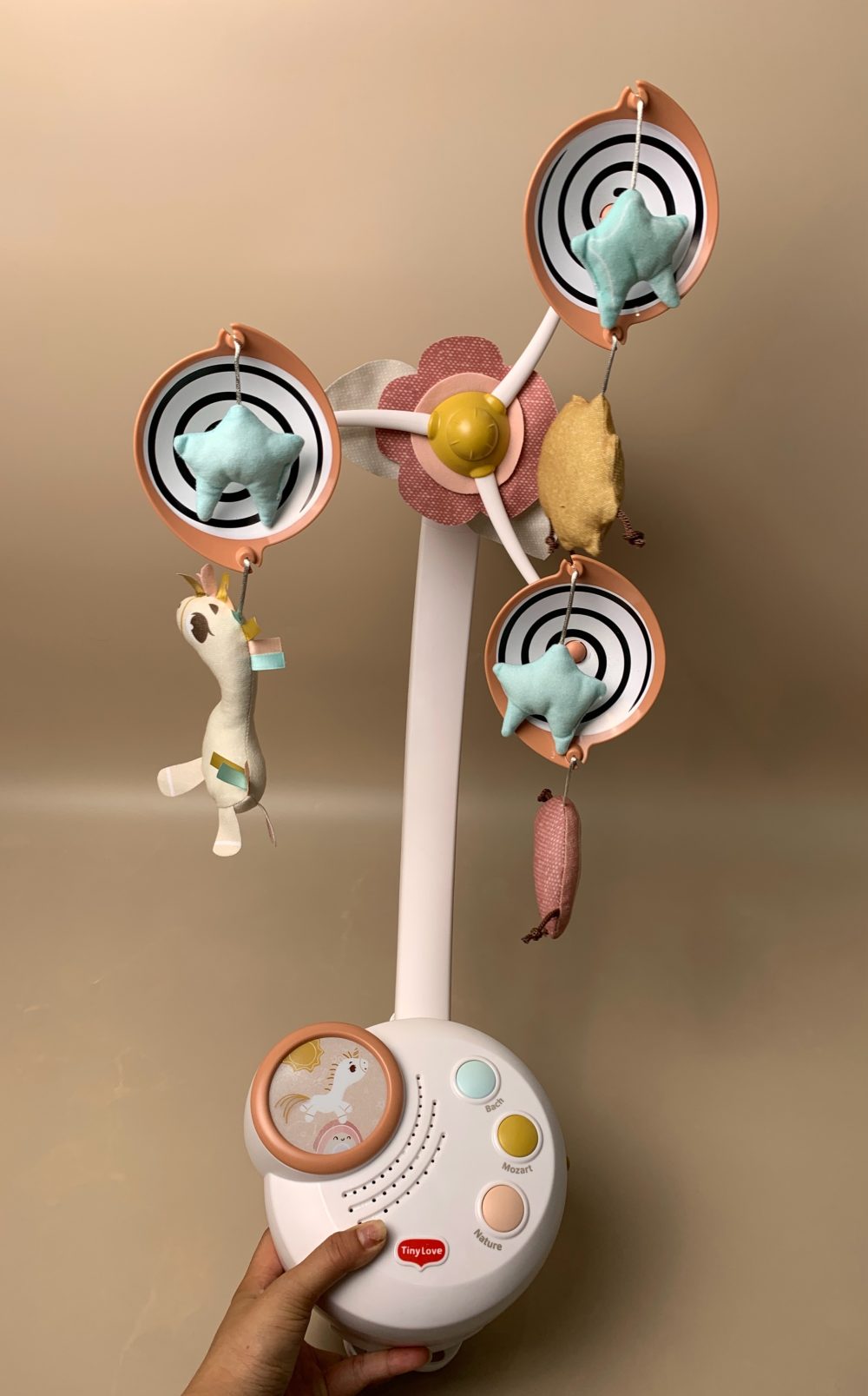 Thanh chơi gắn nôi cũi Tiny Love con lân mobile - Ảnh 8