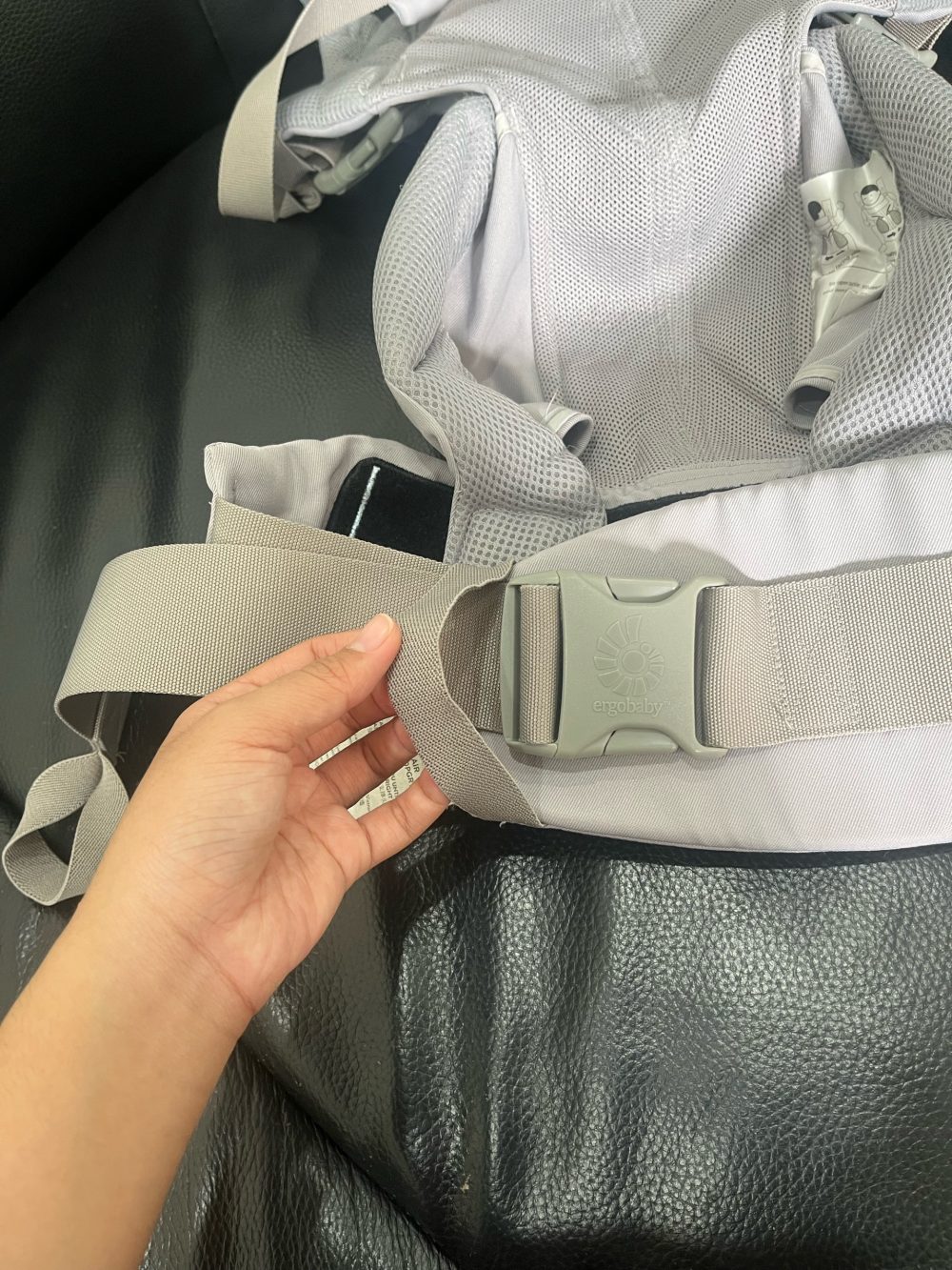 Địu Ergobaby Omni 360 Cool Air Mesh, Pearl Grey (size: 3kg2->20kg~ 0->48m) - Ảnh 11