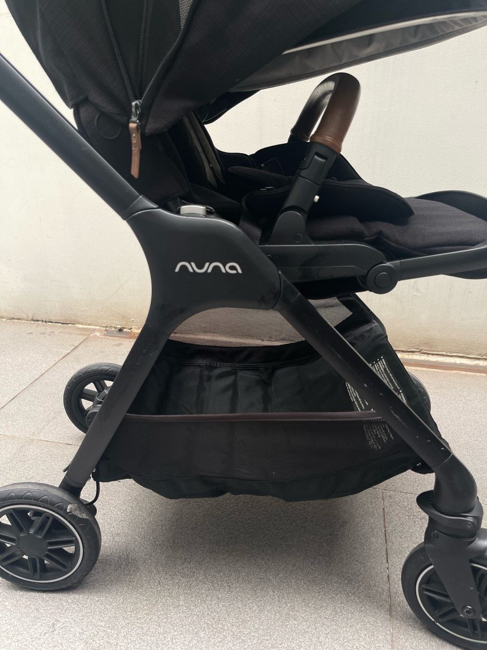 Xe đẩy Nuna Triv màu đen khung đen ( sơ sinh-22kg~4y) - Ảnh 13