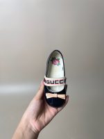Giày búp bê Gucci da bóng màu đen - auth (fullbox) - size 21 (lòng chân 13-13.5cm) - Ảnh 7