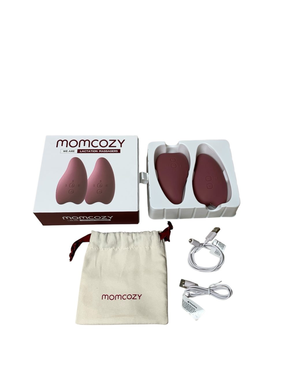 ec9c3b62dd874e2a9059c6ac049776a0 Máy massage Momcozy (fullbox, 2 máy) - Ảnh 1