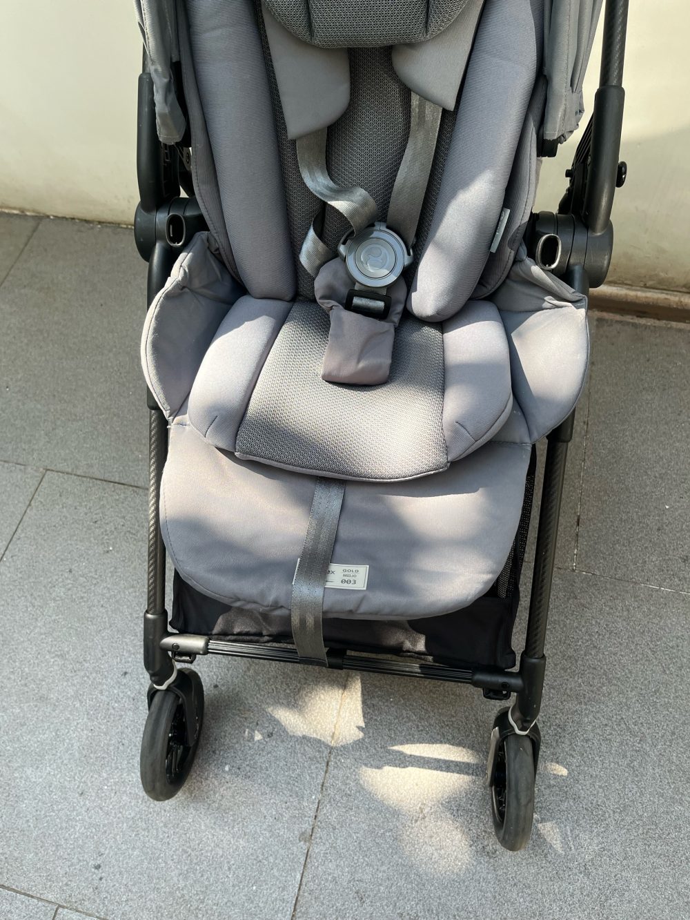 Xe đẩy Cybex melio carbon 3 màu xám ( size: sơ sinh-> 15kg) kèm đệm sơ sinh - Ảnh 17