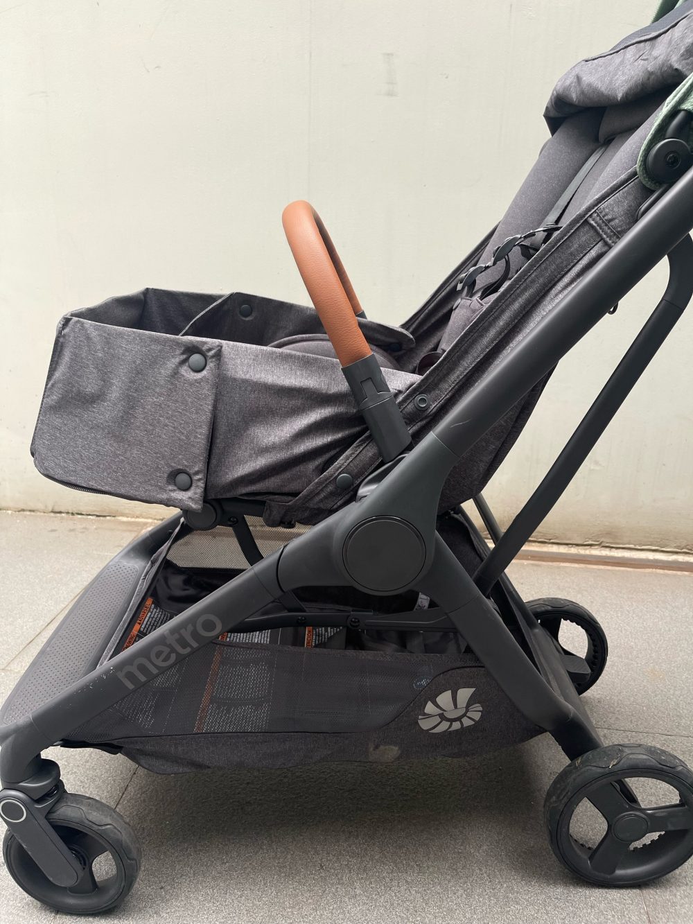Xe đẩy Ergobaby Metro 3 Deluxe màu xanh xám ( size: 0->4m, tối đa 22kg) - Ảnh 16