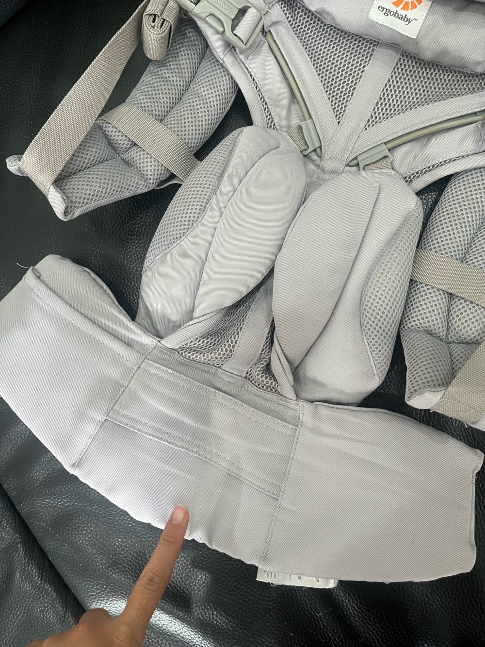 Địu Ergobaby Omni 360 Cool Air Mesh, Pearl Grey (size: 3kg2->20kg~ 0->48m) - Ảnh 15