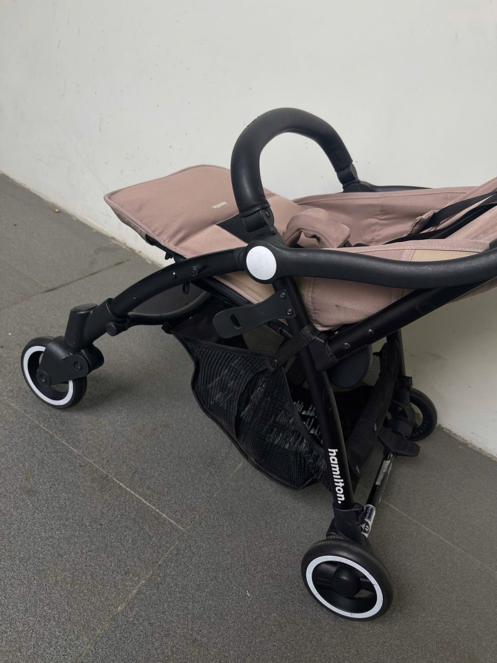 Xe đẩy gấp gọn Hamilton X1 plus màu nâu ánh hồng ( size: sơ sinh -> 20kg) - Ảnh 16