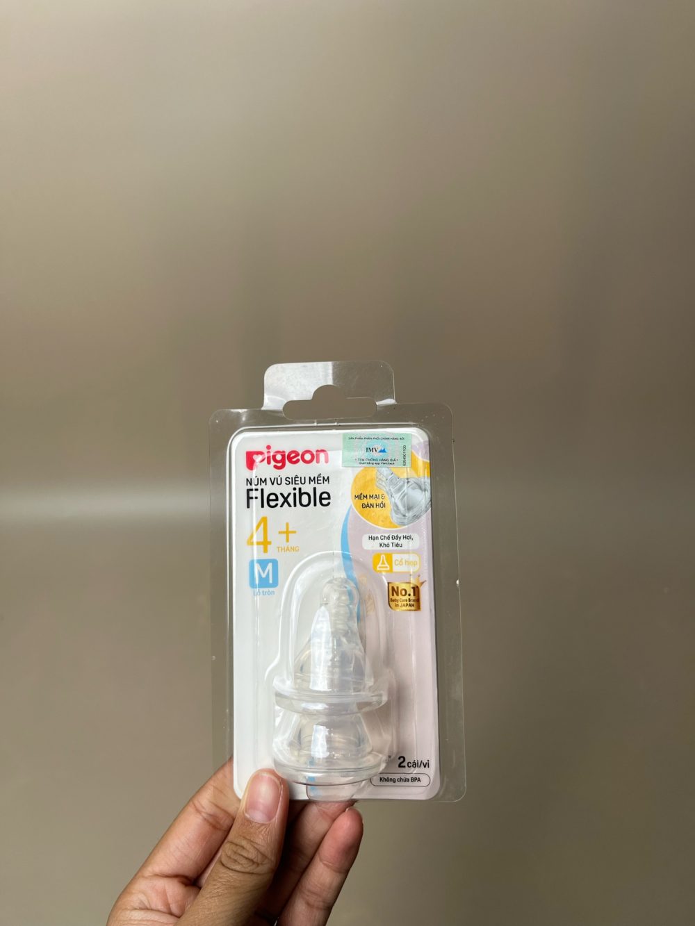 Set 2 bình sữa PPSU cổ hẹp Pigeon 160ml, 240ml ( no box) kèm núm ti size 4m+ - Ảnh 6