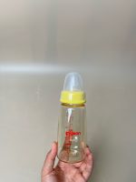Set 2 bình sữa PPSU cổ hẹp Pigeon 160ml, 240ml ( no box) kèm núm ti size 4m+ - Ảnh 2