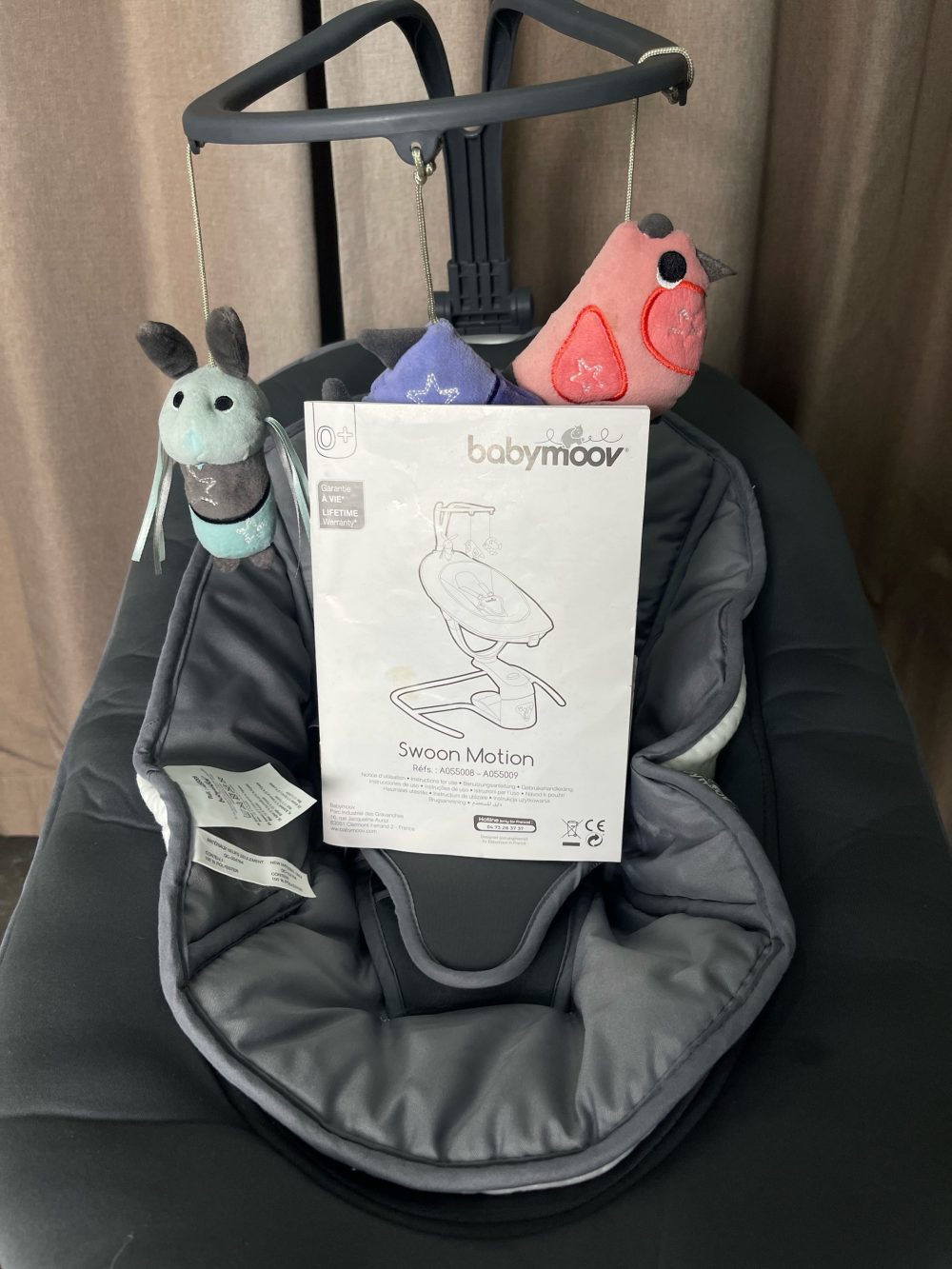 Nôi rung Babymoov ( size: 0->9m, tối đa 9kg) full box - Ảnh 14