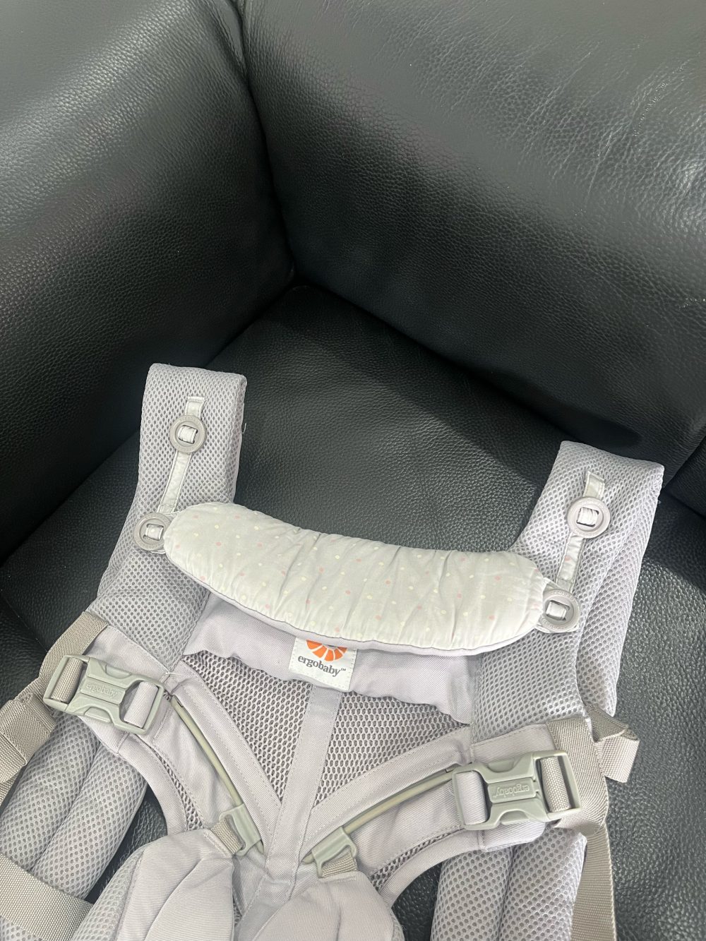 Địu Ergobaby Omni 360 Cool Air Mesh, Pearl Grey (size: 3kg2->20kg~ 0->48m) - Ảnh 5