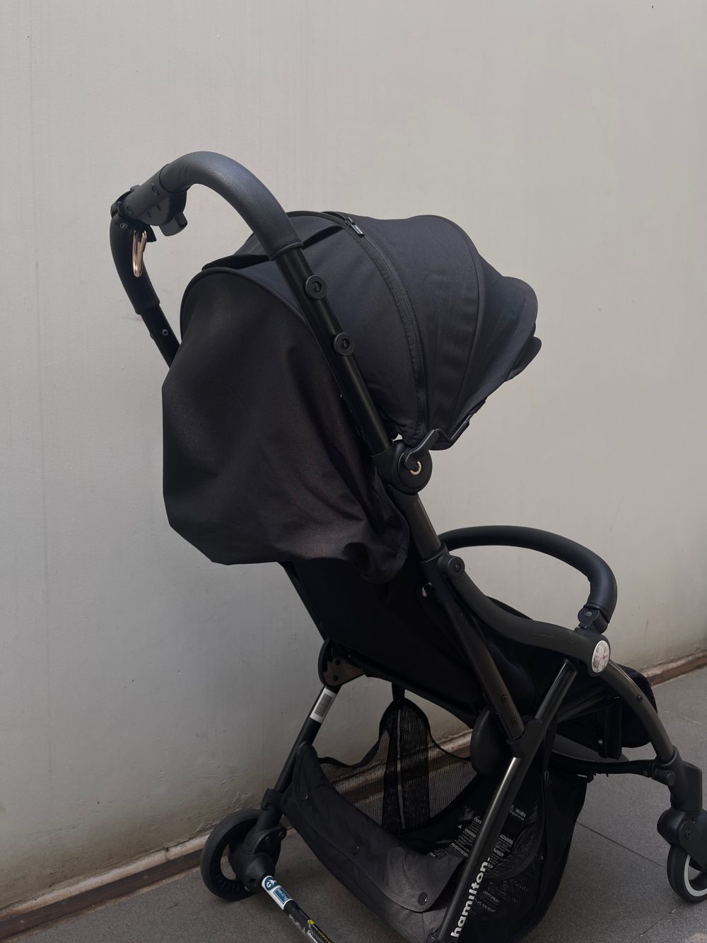 Xe đẩy Hamilton X1 plus màu đen (size: 0m->4y, tối đa 20kg) - Ảnh 2