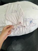 Gối chống trào ngược cho bé Dono & Dono hoạ tiết thỏ hồng 80x65cm ( size:0m+) - Ảnh 12