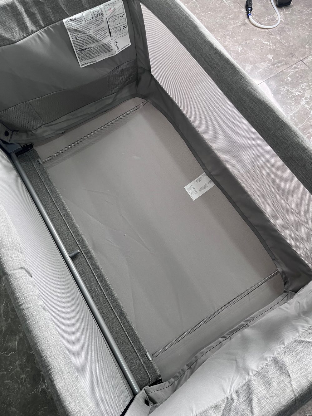 Nôi ngủ Joie Roomie Glide Foggy Gray (tối đa 9kg) - Ảnh 8