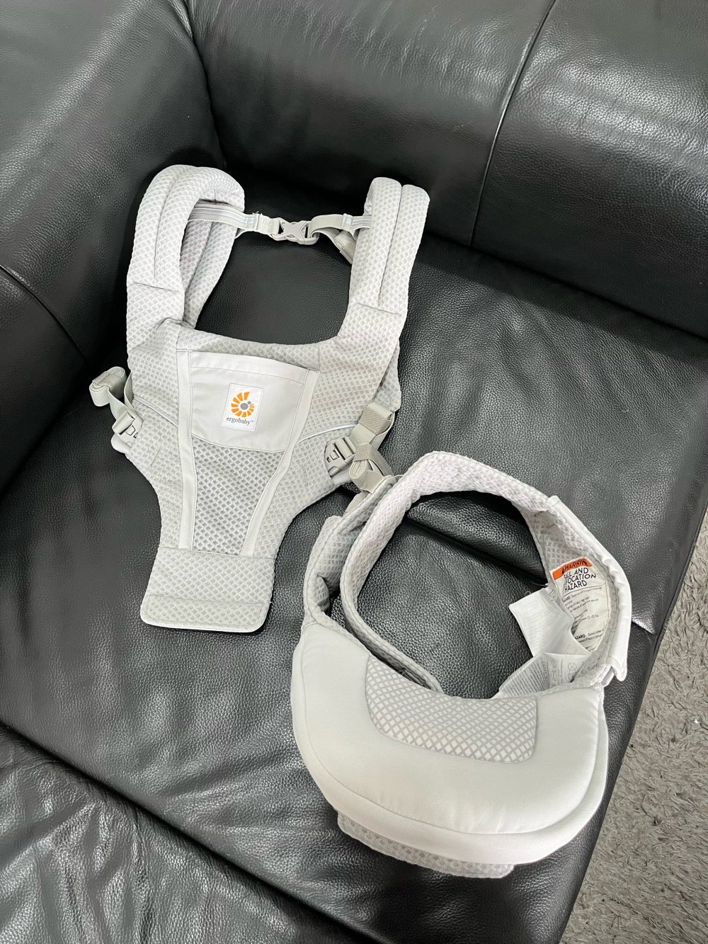 Địu Ergobaby Alta Hip Seat, Pearl Grey( size: 5kg5->20kg ~ 4->48m) - Ảnh 13