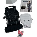Địu 4 tư thế Mothercare ( size: Sơ sinh-> 15kg) tặng kèm dây đeo đa năng Lil' Sidekick