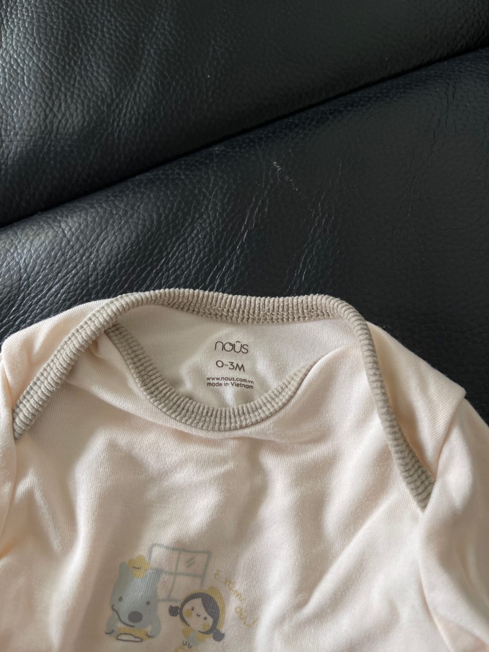 Set bộ tay dài và bodysuit Nous (size: 0->3m) - Ảnh 12