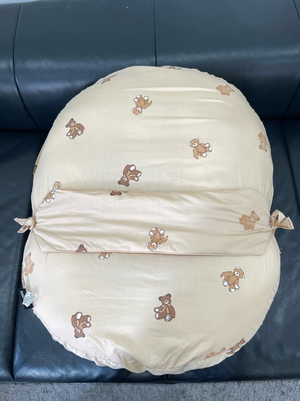 Gối chống trào ngược Dono&Dono vải 4 mùa (hoạ tiết gấu teddy) + kèm vỏ gối hoạ tiết thỏ hồng - Ảnh 19