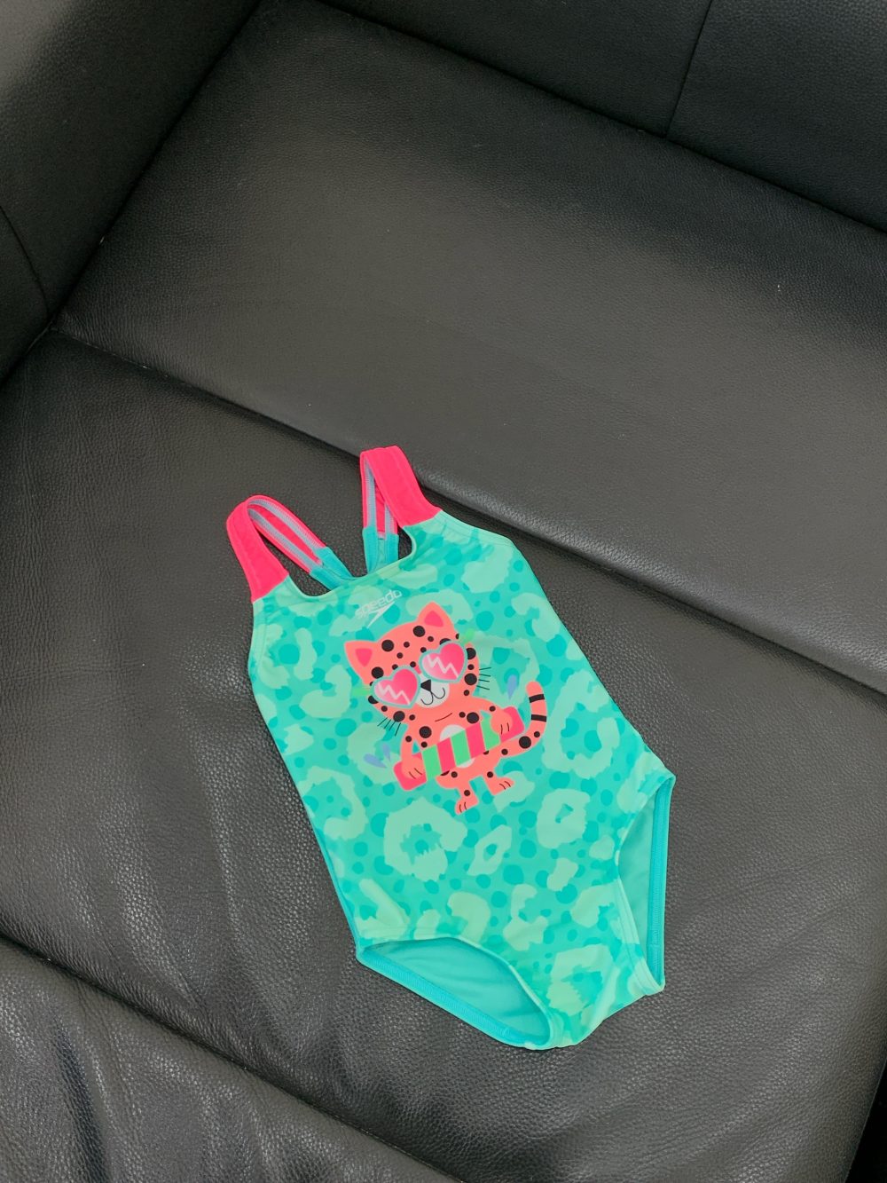Đồ bơi một mảnh Speedo Digital Printed màu xanh mint (12-18m) - Ảnh 2