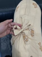 Gối chống trào ngược Dono&Dono vải 4 mùa (hoạ tiết gấu teddy) + kèm vỏ gối hoạ tiết thỏ hồng - Ảnh 17