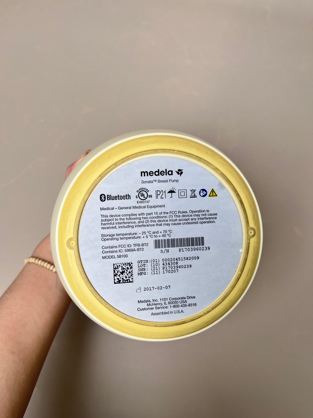 Máy hút sữa Medela Sonata (2 bộ cổ nối, full phụ kiện) BH 17/12/2026 - Ảnh 11