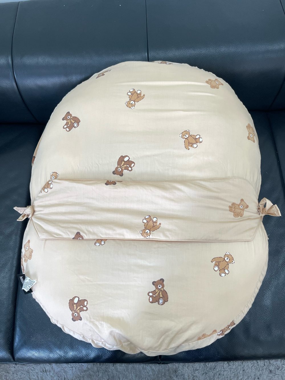 Gối chống trào ngược Dono&Dono vải 4 mùa (hoạ tiết gấu teddy) + kèm vỏ gối hoạ tiết thỏ hồng - Ảnh 20