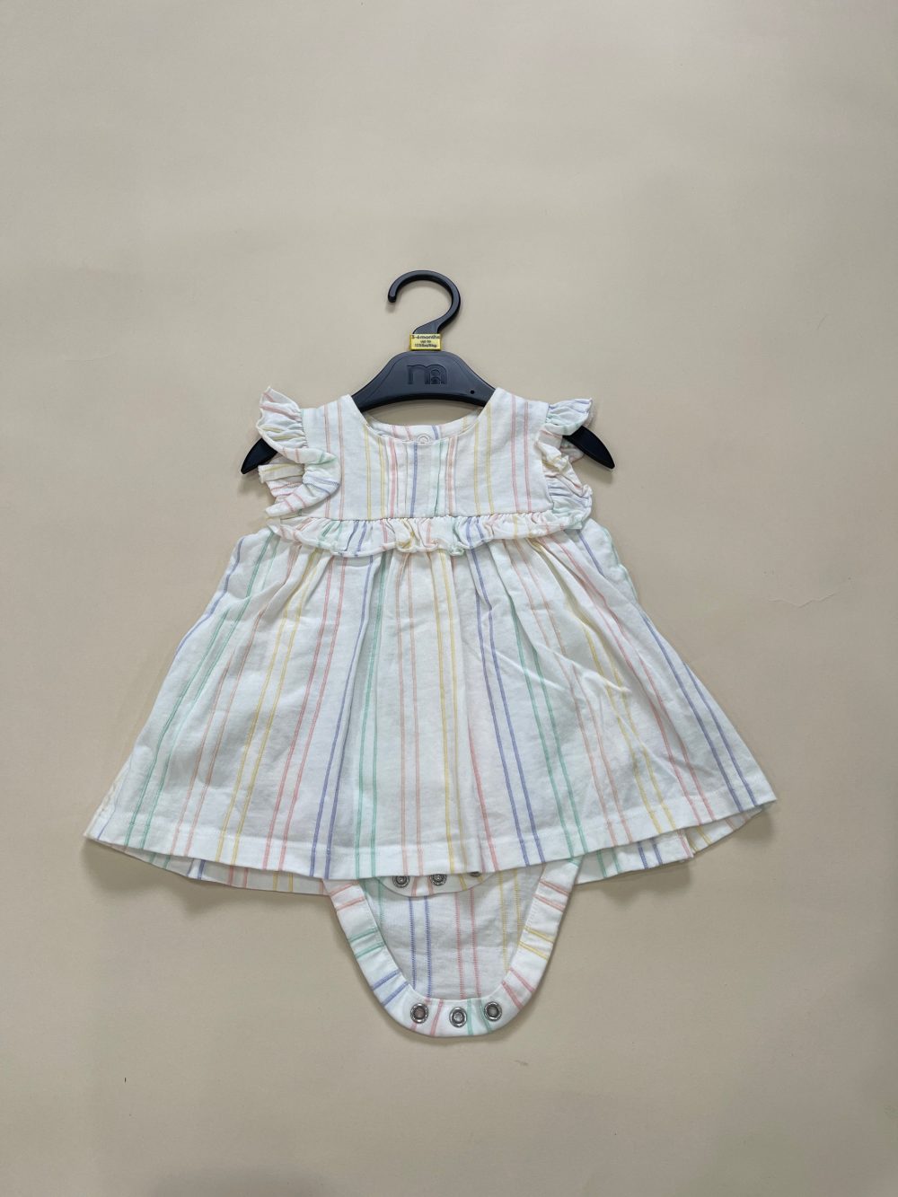 Ðầm bodysuit kẻ sọc cầu vồng Mothercare (Size: 3->6m) - Ảnh 7
