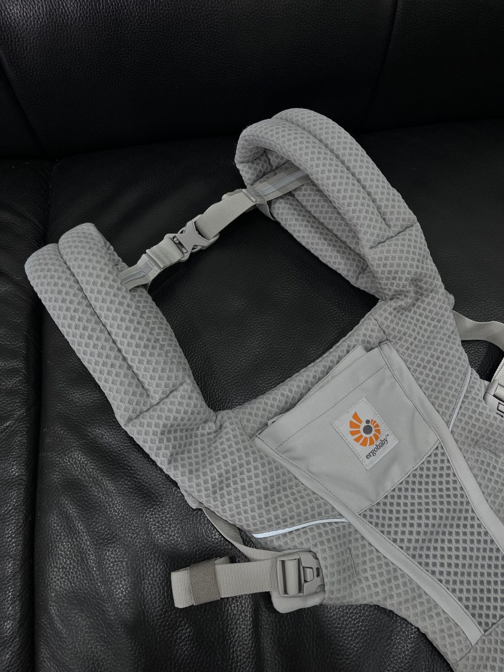 Địu Ergobaby Alta Hip Seat, Pearl Grey (4→48m~5.5→20.4kg) - Ảnh 4