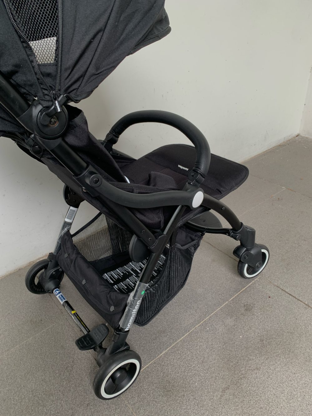 Xe đẩy Hamilton X1 plus màu đen (sơ sinh-tối đa 20kg) - Ảnh 20