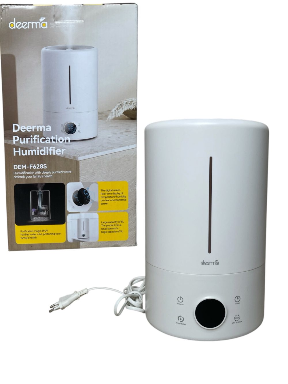 Máy tạo ẩm không khí Deerma (full box) - Ảnh 1