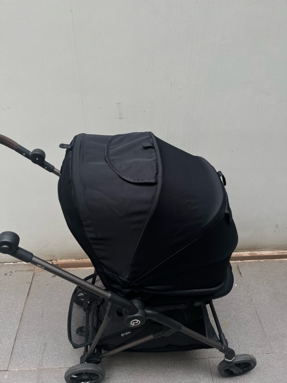 Xe đẩy Cybex melio TPE màu magic black - seal VNQ (Size: sơ sinh->3y, tối đa 15kg) full box - Ảnh 3