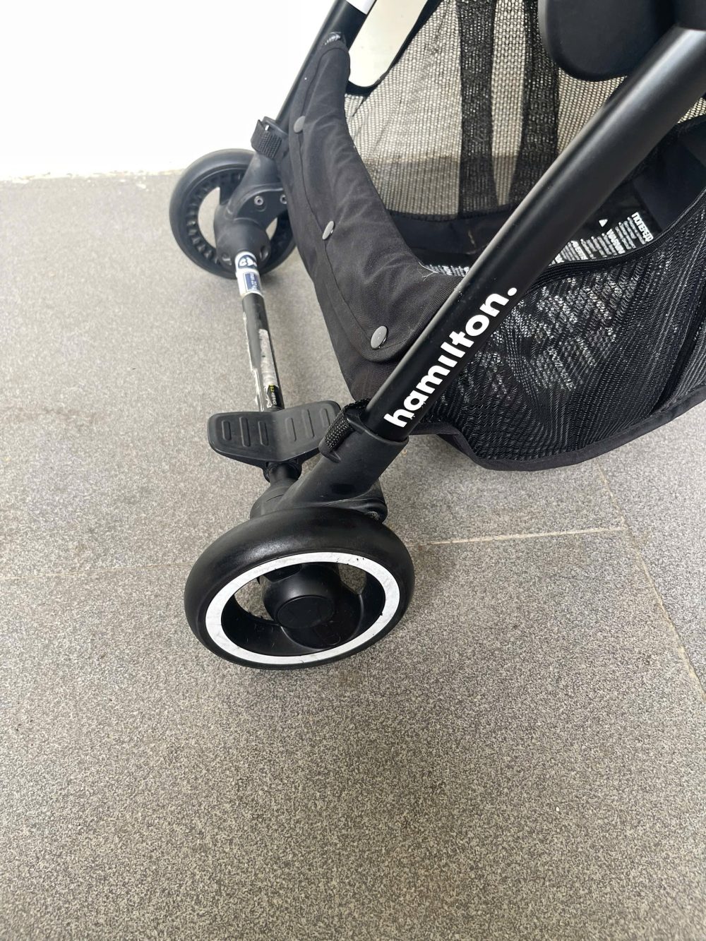 Xe đẩy gấp gọn Hamilton X1 plus màu nâu ánh hồng ( size: sơ sinh -> 20kg) - Ảnh 14