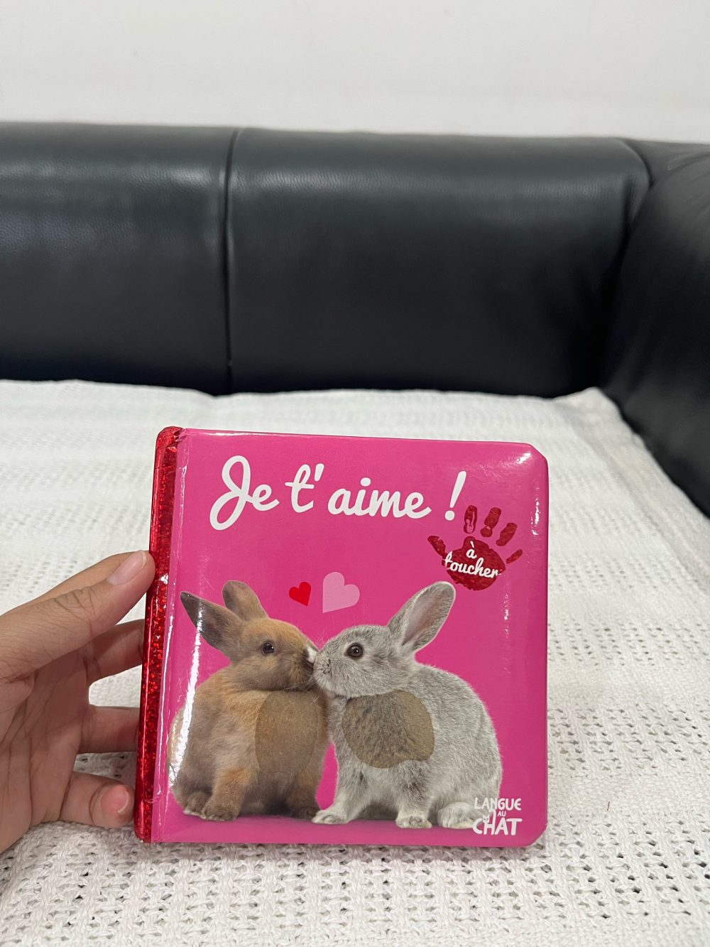 Set 2 cuốn sách rối tay Wendy the Wide-mouthed Frog và Je’aime - Ảnh 4
