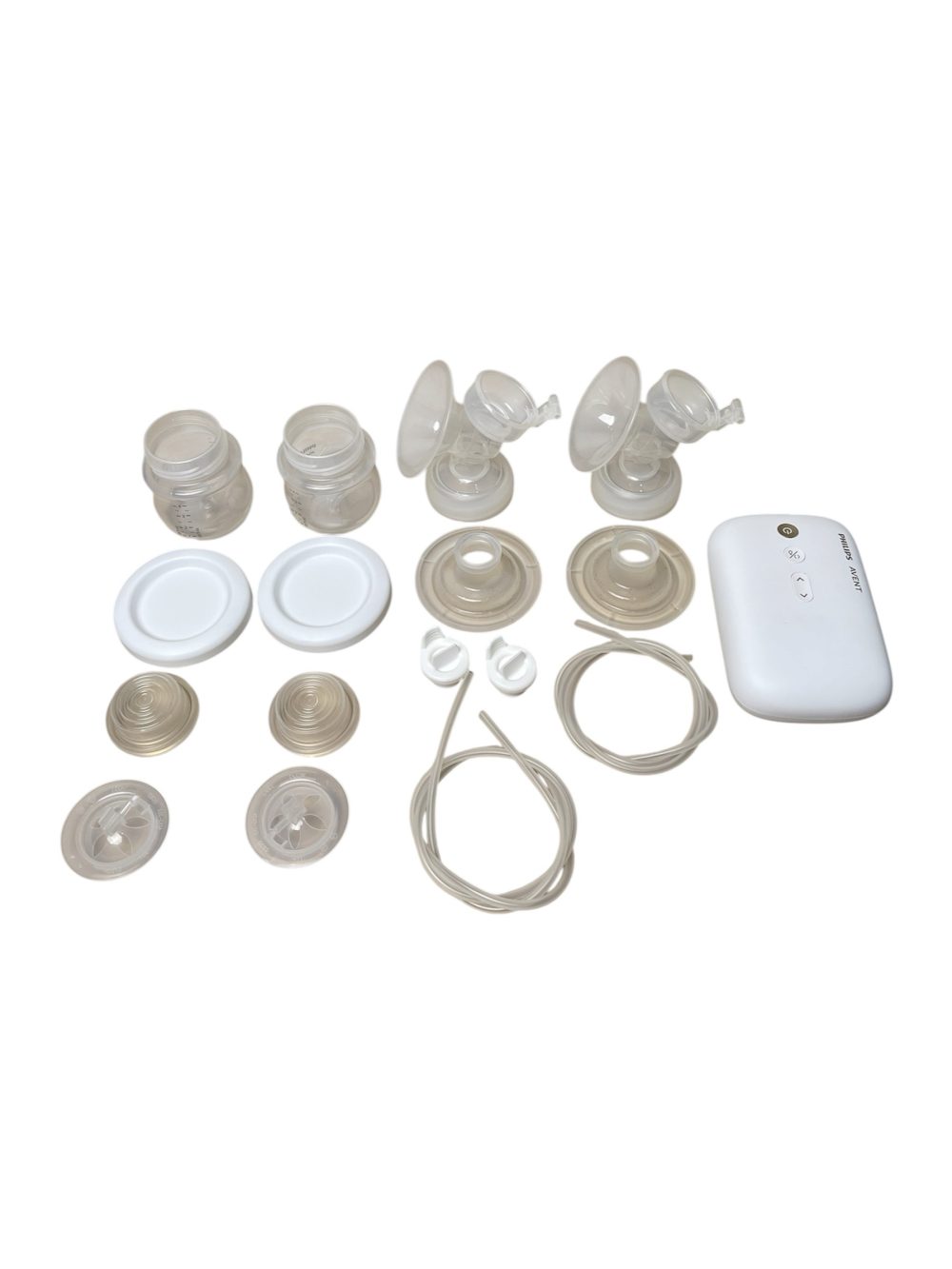 fedd7b814d0e4a6f9f823e13fe0ded14 Máy hút sữa điện đôi Philips Avent( no box) - Ảnh 1