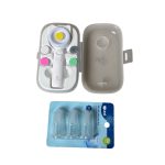 Bộ cắt dũa móng tay cho bé Moaz BéBé & combo 3 rơ lưỡi & bàn chải xỏ ngón