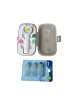 Bộ cắt dũa móng tay cho bé Moaz BéBé & combo 3 rơ lưỡi & bàn chải xỏ ngón