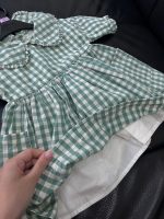 Váy caro Gingham Mothercare màu xanh (size: 6→9m) - Ảnh 11