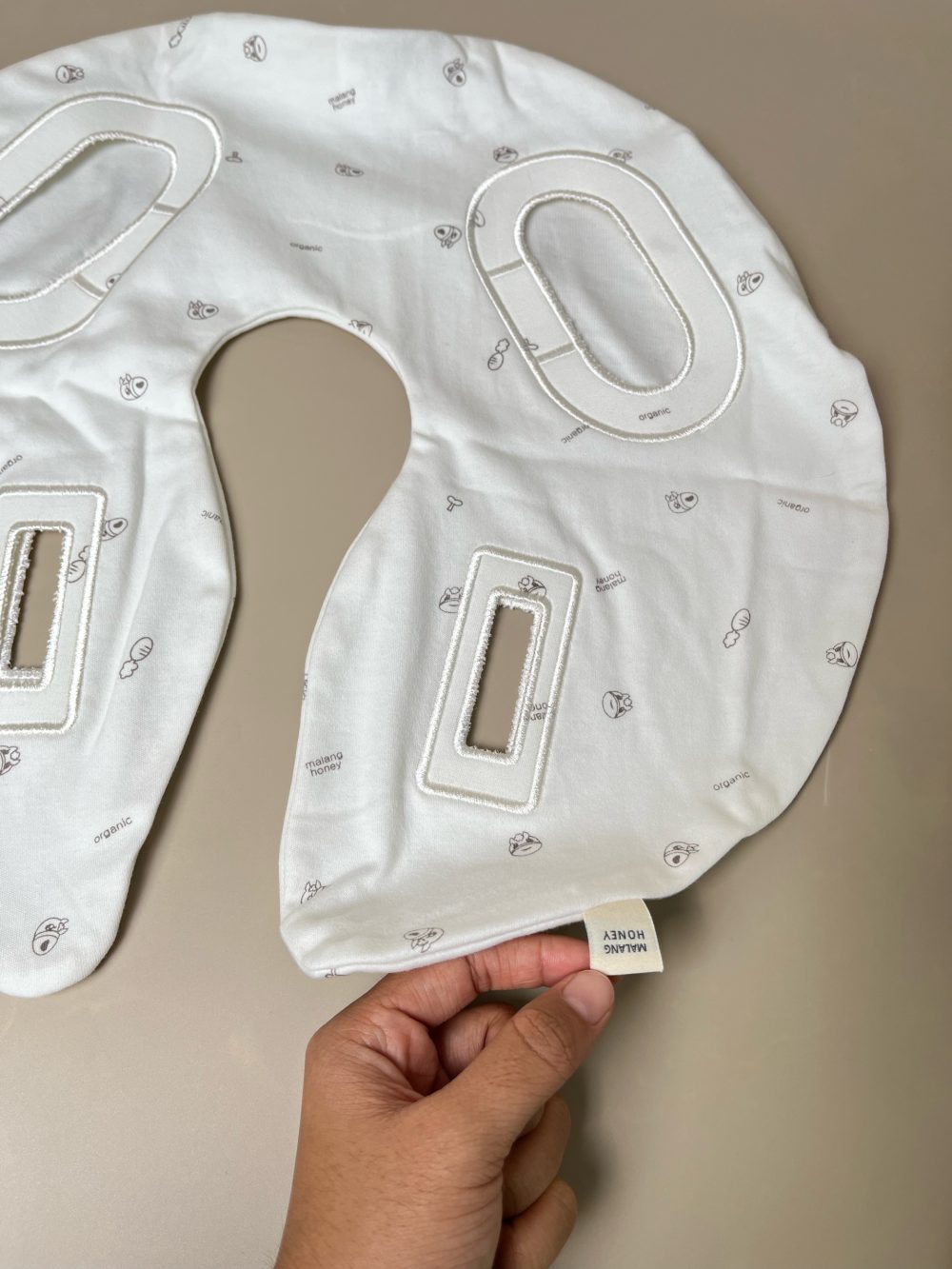 Phao bơi Malang Honey kèm vỏ bông mềm ( size: sơ sinh-> 18m, đường kính 9cm) - Ảnh 9