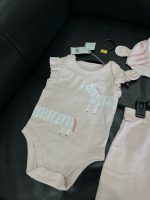 Set bodysuit, quần dài và mũ Mothercare màu hồng (size:9→12m) - Ảnh 7